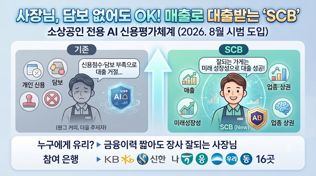 소상공인 특화 신용평가체계