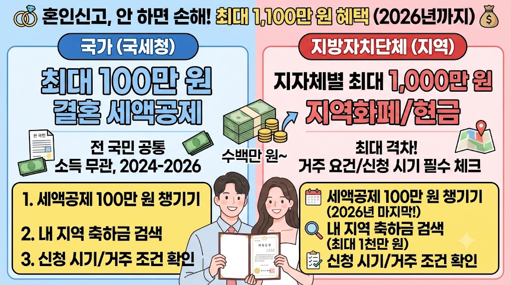 신혼부부 혼인신고 축하금