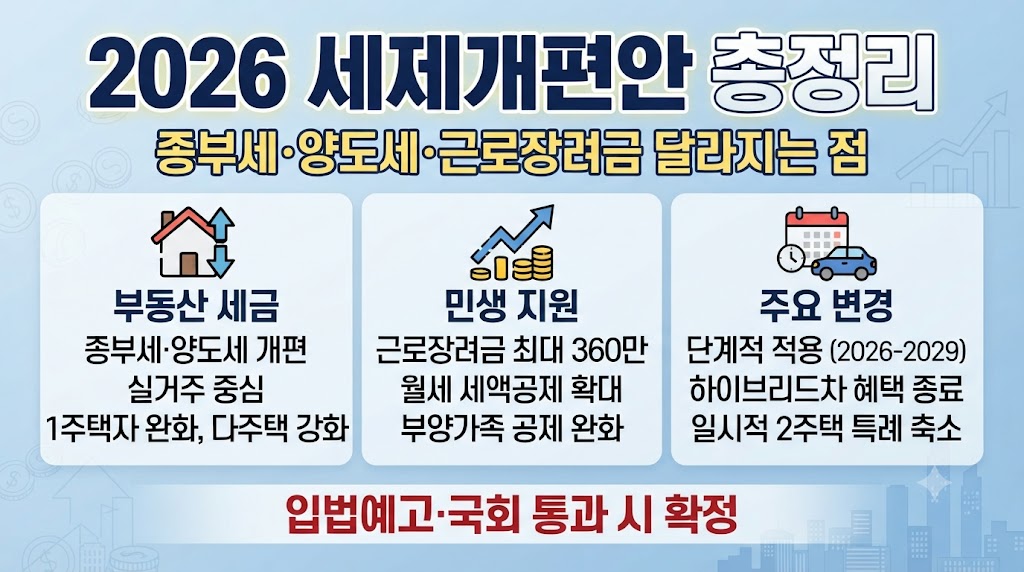 2026 세제개편안