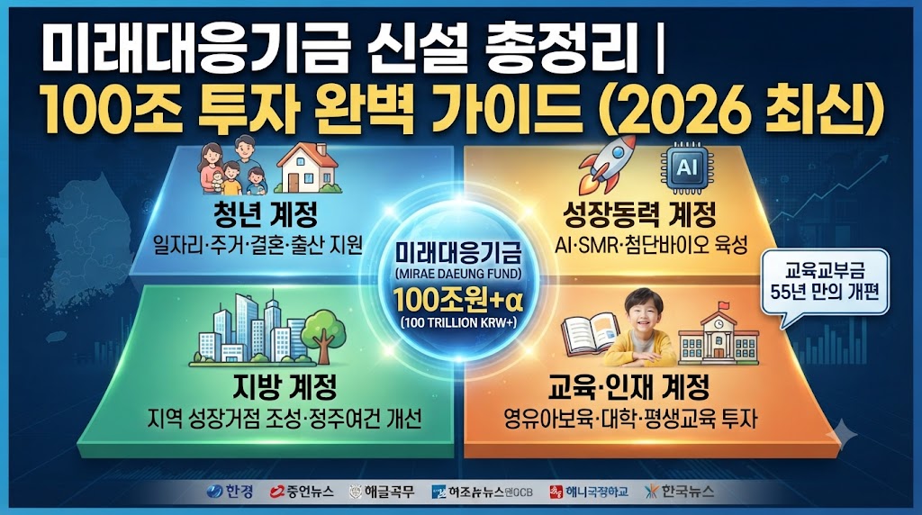미래대응기금 신설 총정리